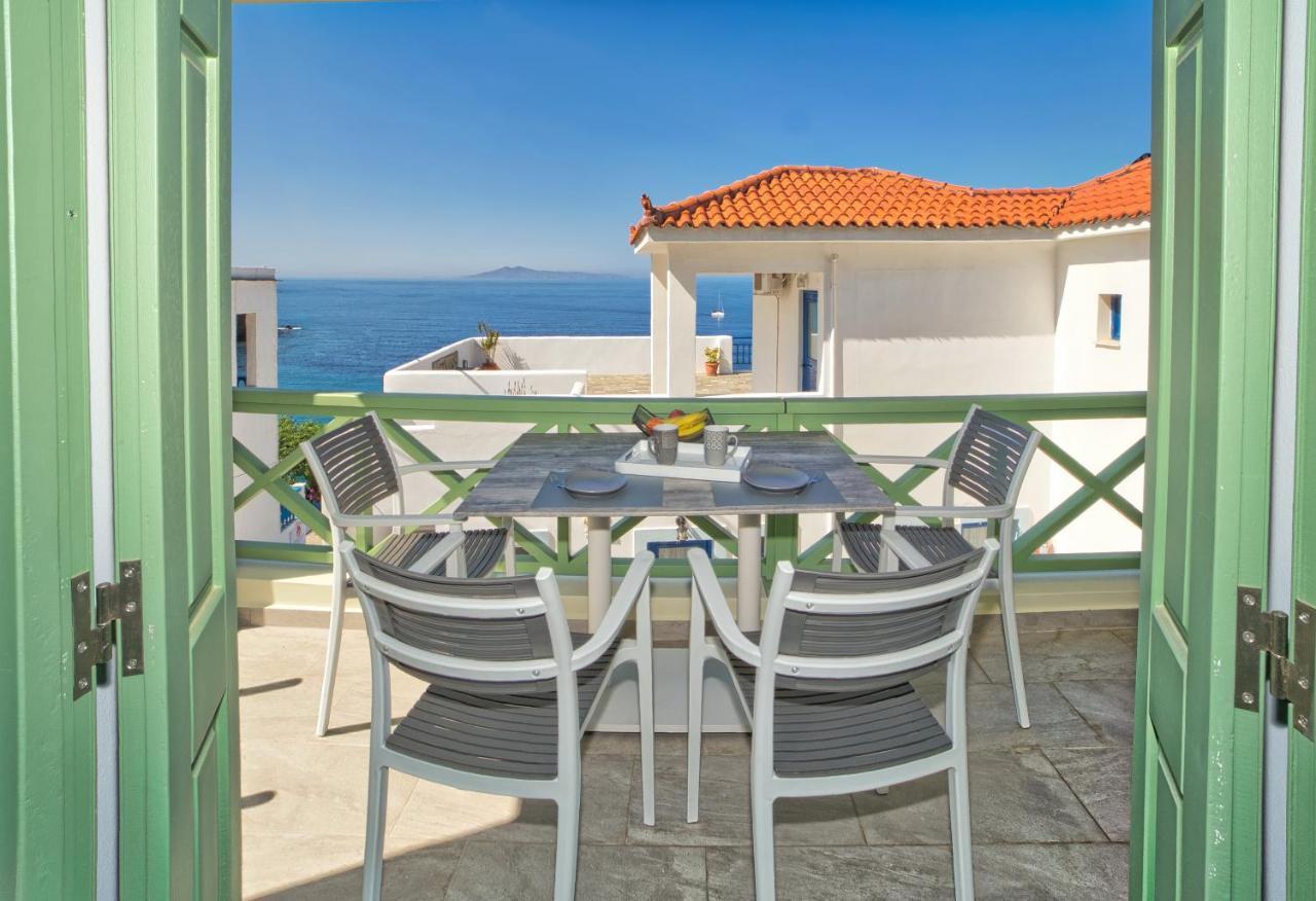 Corali Suites Andros Баці Екстер'єр фото