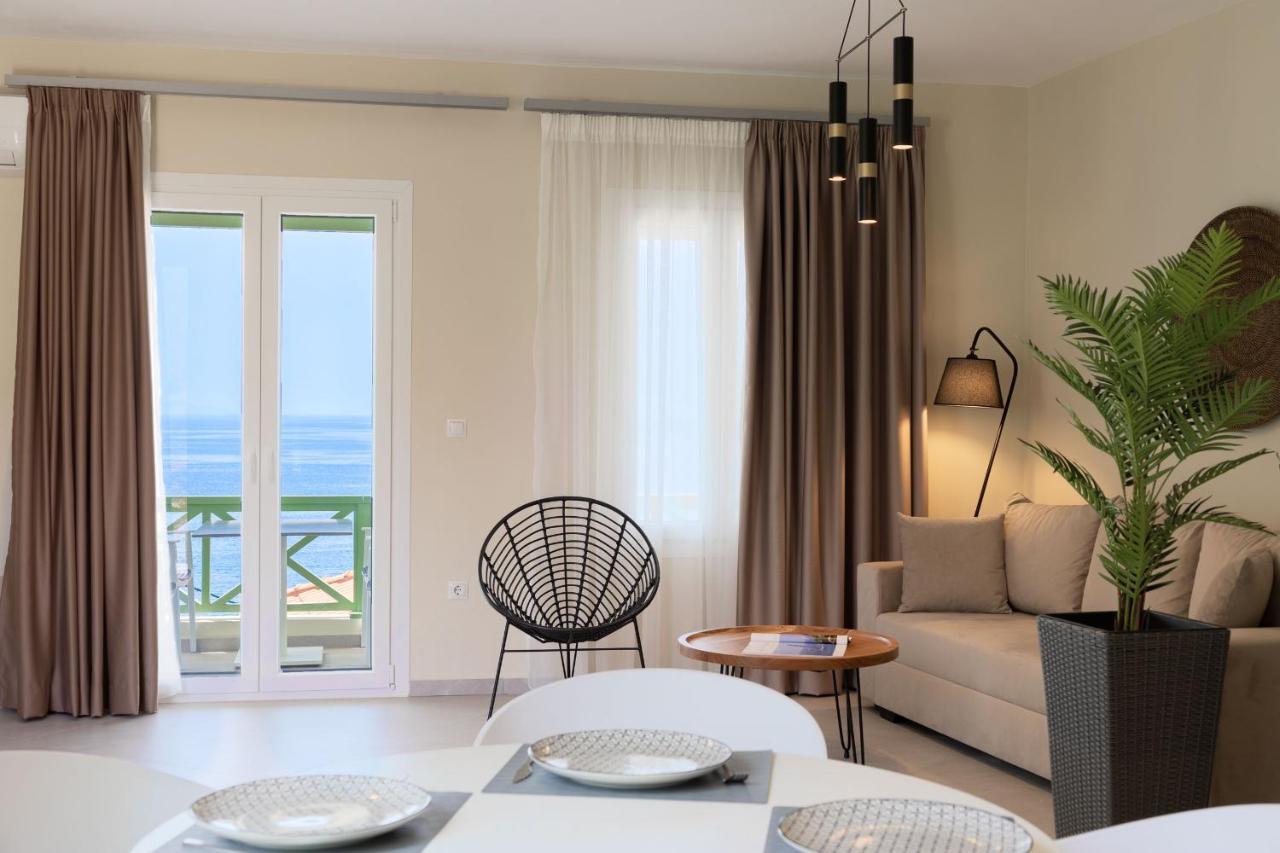 Corali Suites Andros Баці Екстер'єр фото