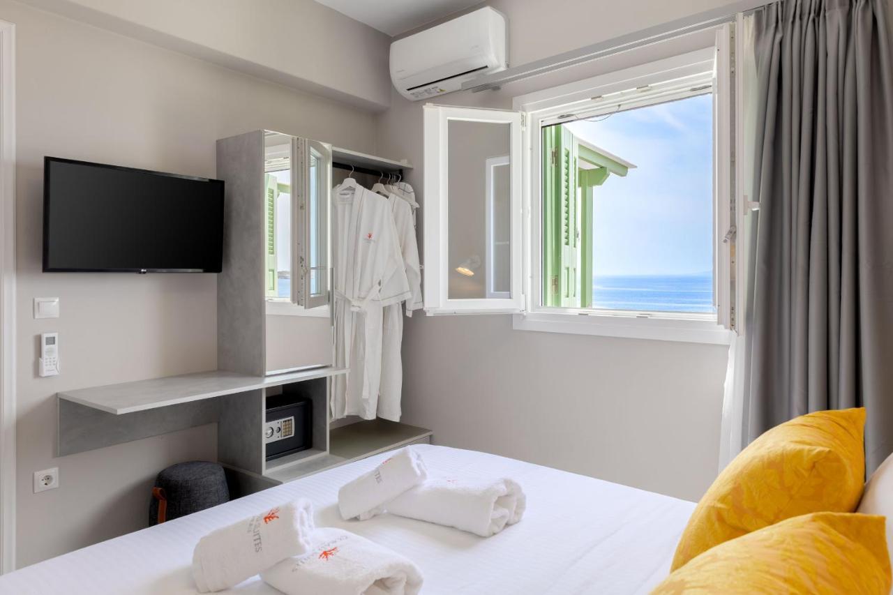 Corali Suites Andros Баці Екстер'єр фото